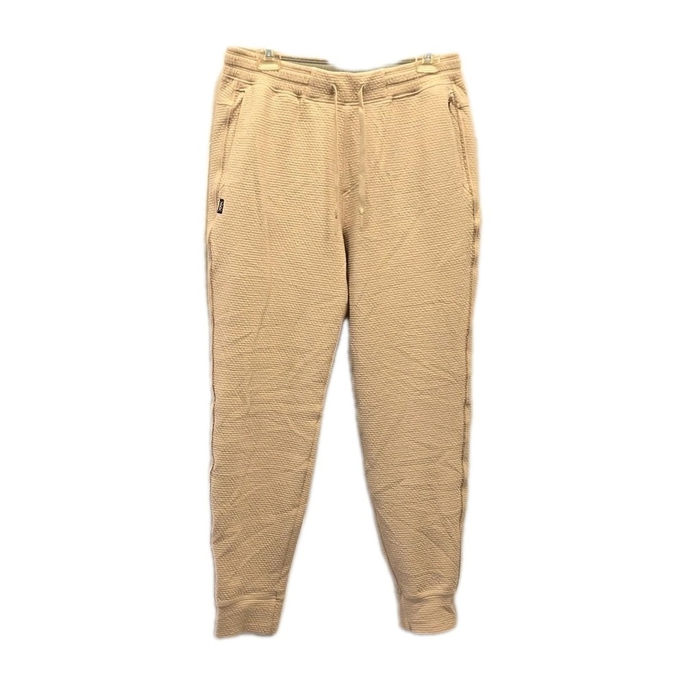 Rhone‎ Mens Tribeca Tech Textured Jogger Pants 101630 Brown sz M Athletic Lounge